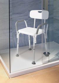 Koupelnová židle výškově stavitelná, samostatně HomeLife