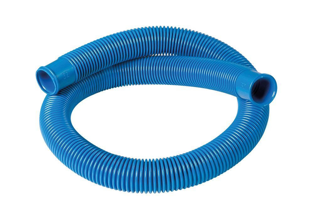 Bazénová hadice 0,56 m / 32 mm bílá - modrá Clean Pool