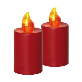 Elektrická svíčka s plamenem 2 ks - HomeLife