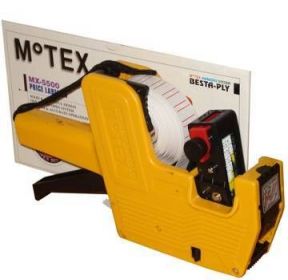 Etiketovací kleště jednořádkové MOTEX MX-5500 + Barvící váleček zdarma