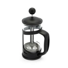 Konvice na kávu nebo čaj se sítkem Florina 350 ml černá pro tzv. French press . Kafeteria
