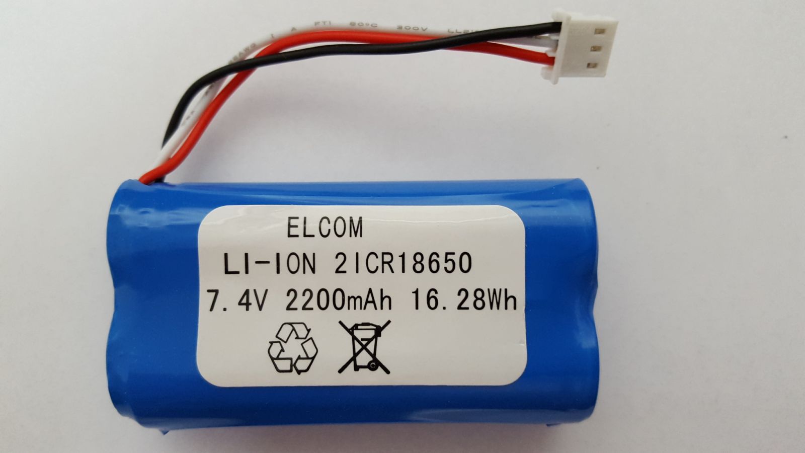 Náhradní baterie pro pokladnu EURO 50Tei 7,4 V ELCOM