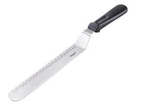 Stěrka / nůž na dort zahnutý, nerezový, 38,5 x 3,5 x 3,2 cm Westmark