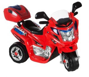 Dětská motorka Rallye, s adaptérem | černá, červená, modrá