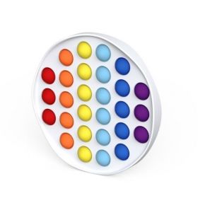 Pop it - Fidgetová antistresová hra - kulatý paleta barev GMEX