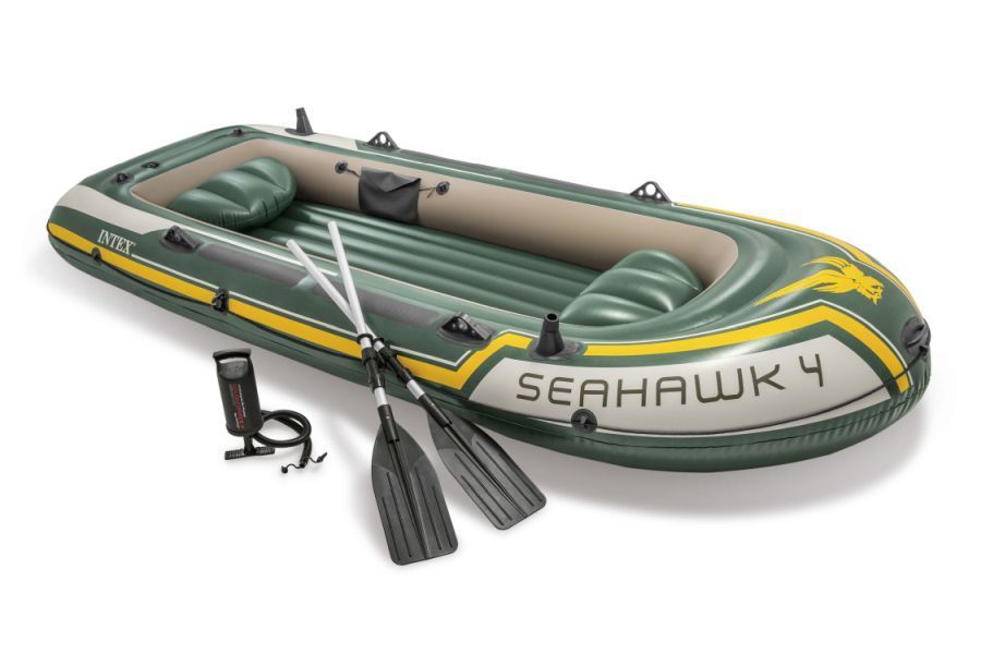 68351 Nafukovací člun Seahawk 4 Set - 351 x 145 x 48 cm Intex